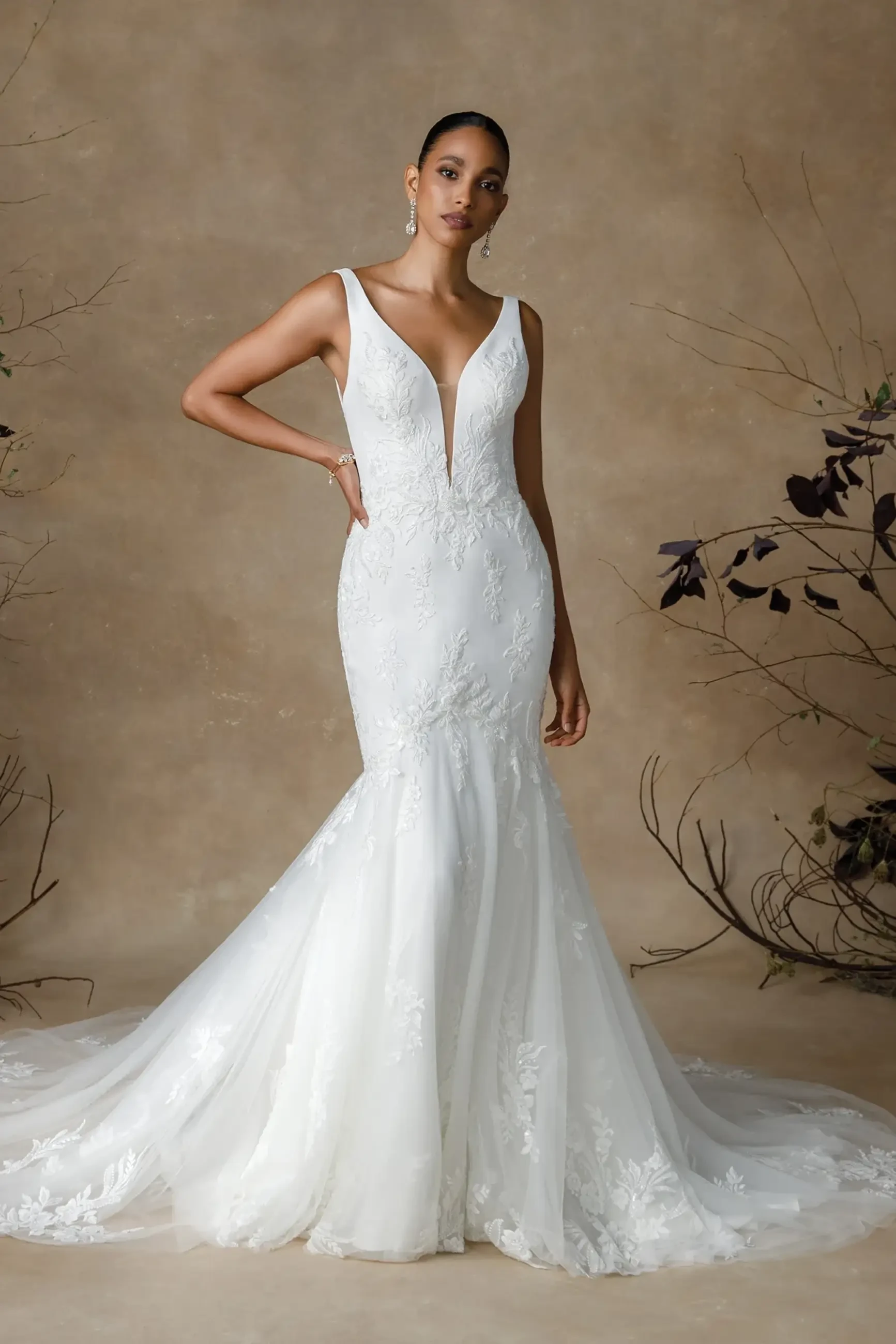 Floral Wedding Dresses for 2026: Blooming Details Brides Adore Image